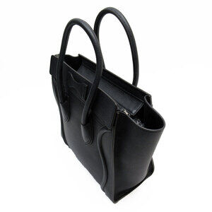 Celine Shopper Luggage Leather Black Handbag